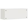 vidaXL Sienas skapis garāžai Balts 90 x 33 x 35 cm