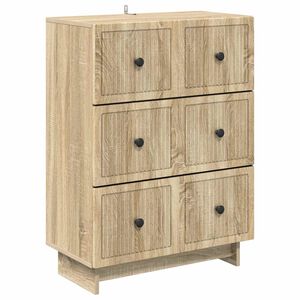 vidaXL Atvilktņu skapis 66 x 34,5 x 90 cm Inženierijas koks