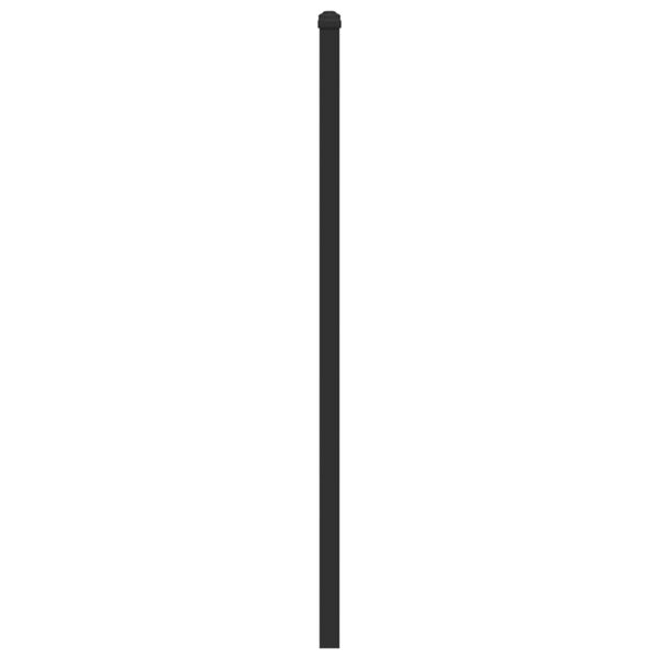 vidaXL rezerves galvgalis, brūna ozola, 160 cm, inženierijas koks, tērauds