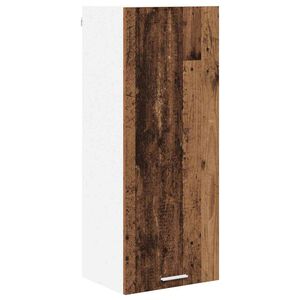 vidaXL Piekarams skapītis Vecs koks 40 x 31 x 100 cm Inženierijas koks