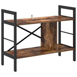 vidaXL Grāmatu plaukts 3 līmeņi 75 x 30 x 58,5 cm Inženierijas koks