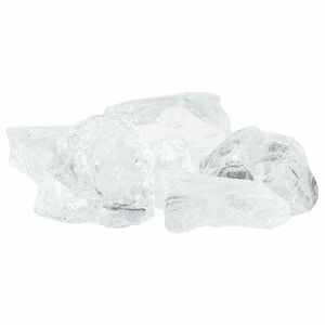 vidaXL Dārza Akmeņi Balts 12 cm Stikls