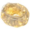 vidaXL Lampiņu aukla 400 LED Silti balts 40 m