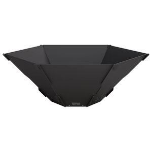 vidaXL Uguns bedre Melns 58,5 x 51,5 x 19,5 cm Tērauds