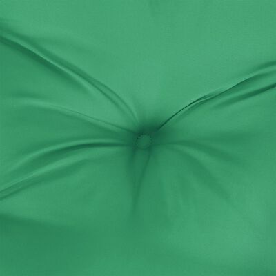 vidaXL palešu spilvens, 120x40x12 cm, audums, zaļš
