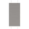 vidaXL plisētās žalūzijas antracīts 65x150 cm auduma platums 64,4 cm