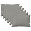 vidaXL Spilvenu pārvalks 6 pcs HOUTEN Mākoņu pelēka 40 x 60 cm
