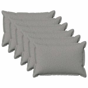 vidaXL Spilvenu pārvalks 6 pcs HOUTEN Mākoņu pelēka 40 x 60 cm