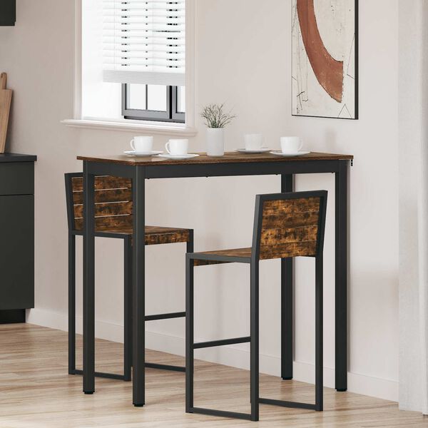 vidaXL Ēdamgaldi Inženierijas koks