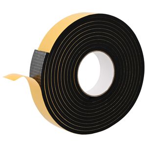 vidaXL Pa&scaron;līpo&scaron;a putas lente 20 gab. Melns 30mm x 5m CR putuplasts