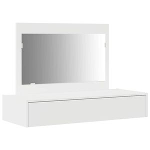 vidaXL Dressing galds Balts 100 x 40 x 70 cm Inženierijas koks