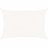 vidaXL saulessargs, 160 g/m&sup2;, balts, 5x7 m, HDPE