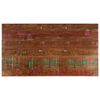 vidaXL galda virsma, 100x60x2,5 cm, taisnstūra, pārstrādāts masīvkoks