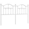 vidaXL rezerves galvgalis, balts, 135 cm