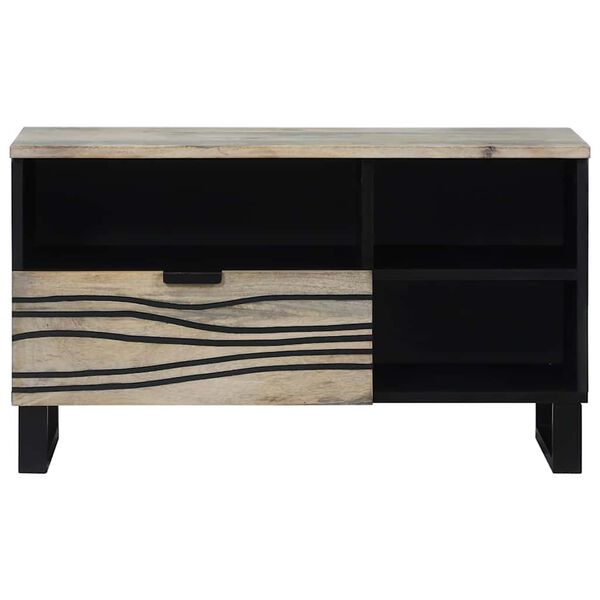 vidaXL TV vienības Balts 80 x 33 x 46 cm Inženierijas koks