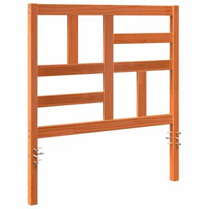 vidaXL Gultas galvas balsts Vaks brūns 80,5 x 4 x 104 cm