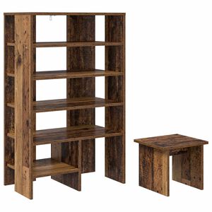 vidaXL Apavu skapis 2 gab. 62 x 35 x 100 cm Inženierijas koks