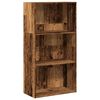 vidaXL grāmatu plaukts, veca koka, 60x30x114 cm, inženierijas koks