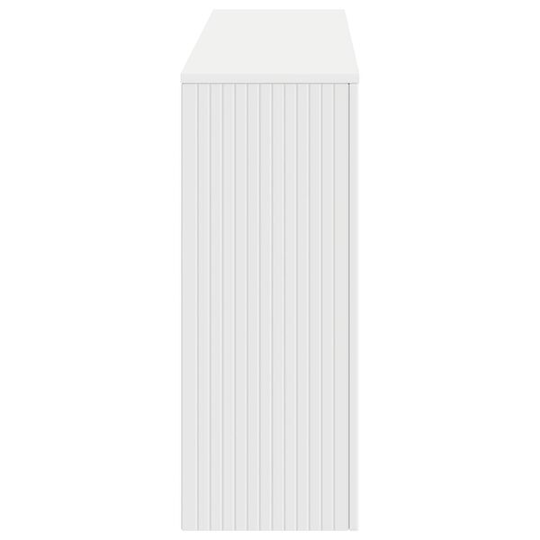 vidaXL Konsoles galds Balts 155 x 29 x 74 cm Inženierijas koks