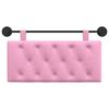 vidaXL Karājo&scaron;s galvgalis Rozā 100 x 55 x 7 cm audums