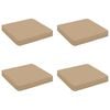vidaXL 4-daļīgi sēdekļa spilveni VUGHT 4 pcs 100% poliesters Smil&scaron;u