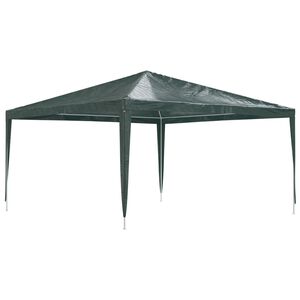 vidaXL dārza nojume, profesionāla, 4x4 m, zaļa, 90 g/m&sup2;
