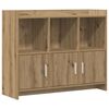 vidaXL Puse Artisan Ozols 98,5 x 33 x 80 cm Inženierijas koks