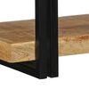 vidaXL Sienas plaukts 70x33x35 cm Masīv Rough Wood Mango