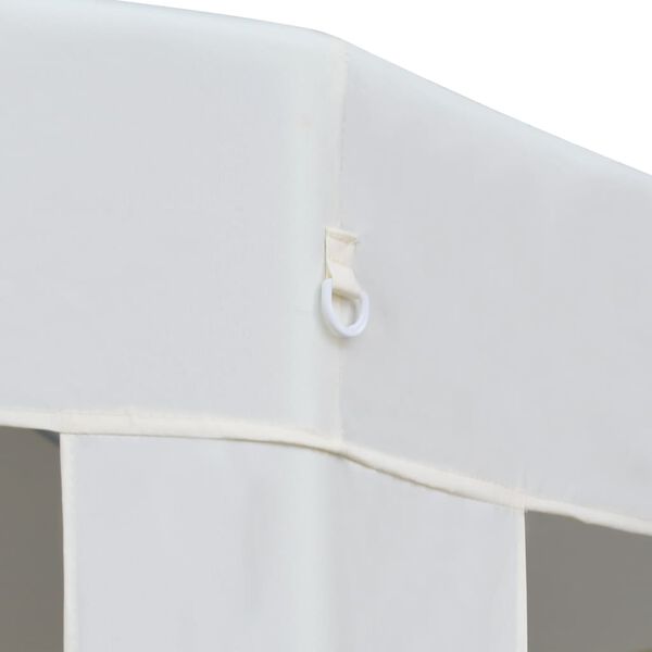 vidaXL dārza nojume, 834x448x320 cm, balta