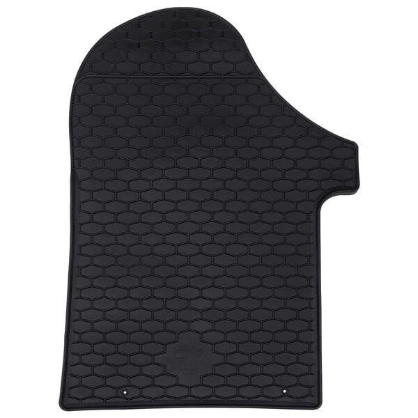 vidaXL Auto paklājs 2 pcs Melna TPE