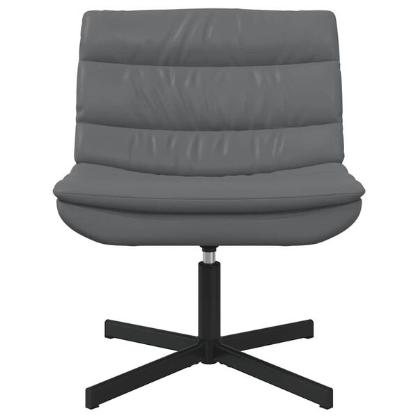 vidaXL Grozāmkrēsls Pelēka 63 x 75 x 76 cm PU