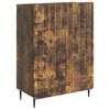 vidaXL Puse Kūpināts ozols 66 x 34,5 x 92 cm Inženierijas koks