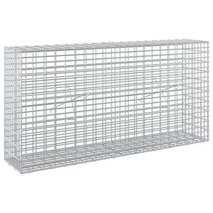 vidaXL Gabions ar 5 mm stiepli un 5x2,5 cm acu 100x20x50 cm