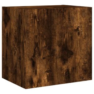 vidaXL TV sienas skapītis, koka krāsa, 40,5x30x40cm, inženierijas koks