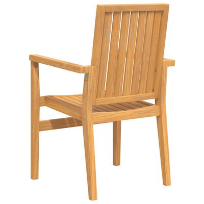 vidaXL dārza krēsli, 4 gab., 56,5x57,5x91 cm, masīvs tīkkoks