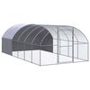 vidaXL vistu būris, 3x6x2 m, cinkots tērauds