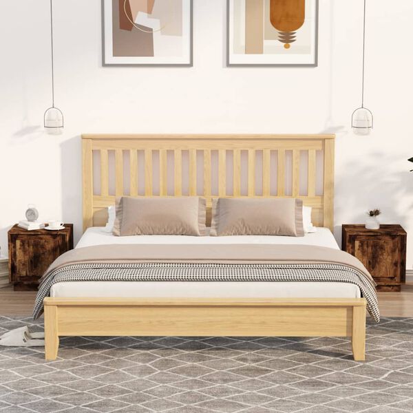 vidaXL naktsskapī&scaron;i, 2 gb., koka krāsa, 44x35x45 cm, inženierijas koks