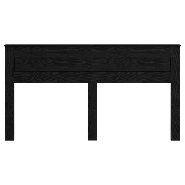 vidaXL Galvgalis Melns ozolkoks 200 cm Inženierijas koks