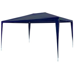 vidaXL svinību telts, 3x4 m, PE, zila