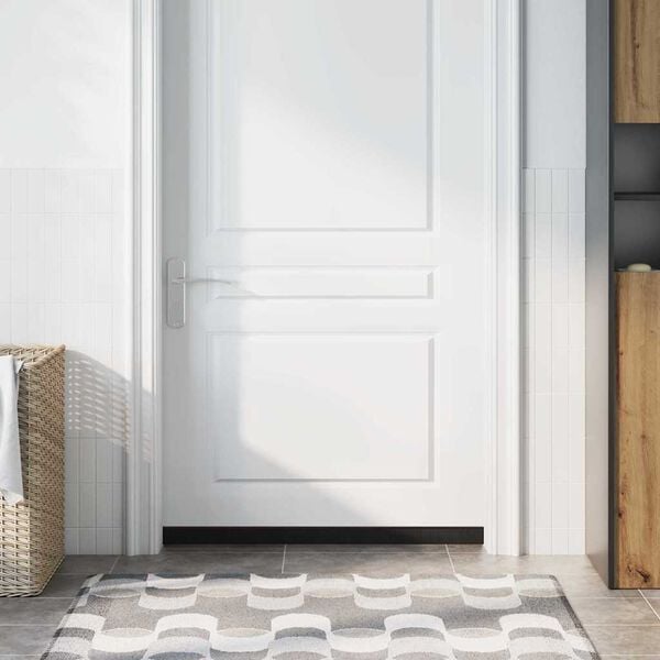 vidaXL Pa&scaron;līpojo&scaron;as durvju birstes 2 pcs Brūna 100 cm