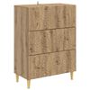 vidaXL Atvilktņu skapis 66 x 34,5 x 90 cm Inženierijas koks