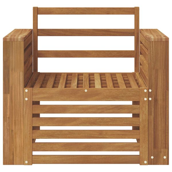 vidaXL Āra dīvānu komplekts Dabiska 79 x 63 x 73 cm