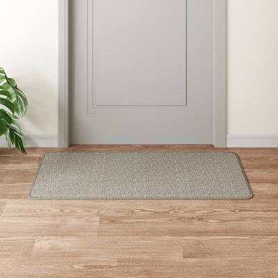 vidaXL paklājs, sizala izskats, pelēkbrūns, 50x100 cm