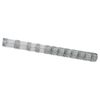 vidaXL Savvaļas žogs Karsti galvanizēts 1000 x 140 x 0,18 cm Dzelzs
