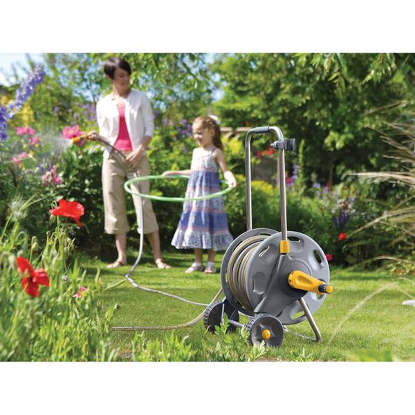 Hozelock šļūteņu rati ar 50 m šļūteni, 60 m