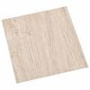 vidaXL Grīdas dēļi 5,11 m&sup2; 55 pcs PVC Balts un koka krāsa