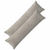 vidaXL Spilvenu pārvalks 2 gab. HOUTEN Gai&scaron;i pelēka 40 x 145 cm