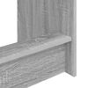 vidaXL Gultas galds Pelēks Sonoma 100 x 45 x 75 cm Inženierijas koks