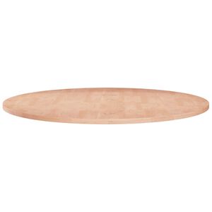 vidaXL apaļa galda virsma, &Oslash;60x1,5 cm, neapstrādāts ozola masīvkoks