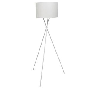 Stāvlampa ar abažūru, balta